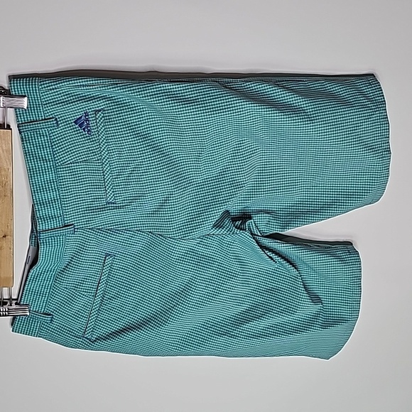 Adidas 30" waist teal shorts - Picture 3 of 7